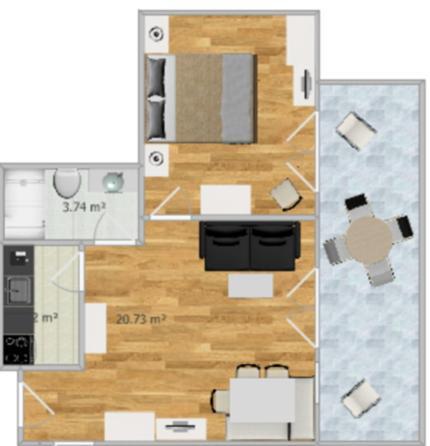 One-Bedroom Apartment